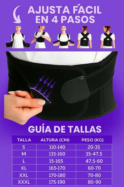 CORRECTOR DE POSTURA ORTOPEDICO