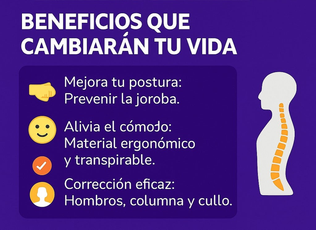 CORRECTOR DE POSTURA ORTOPEDICO